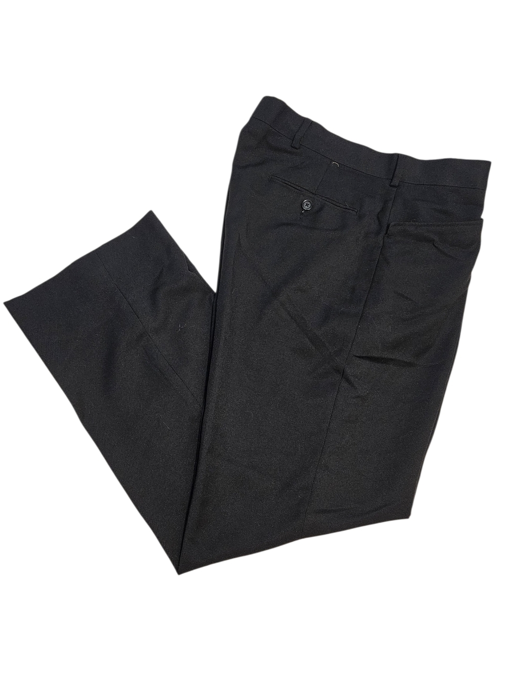 Protocol Flat Front Black Dress Pants